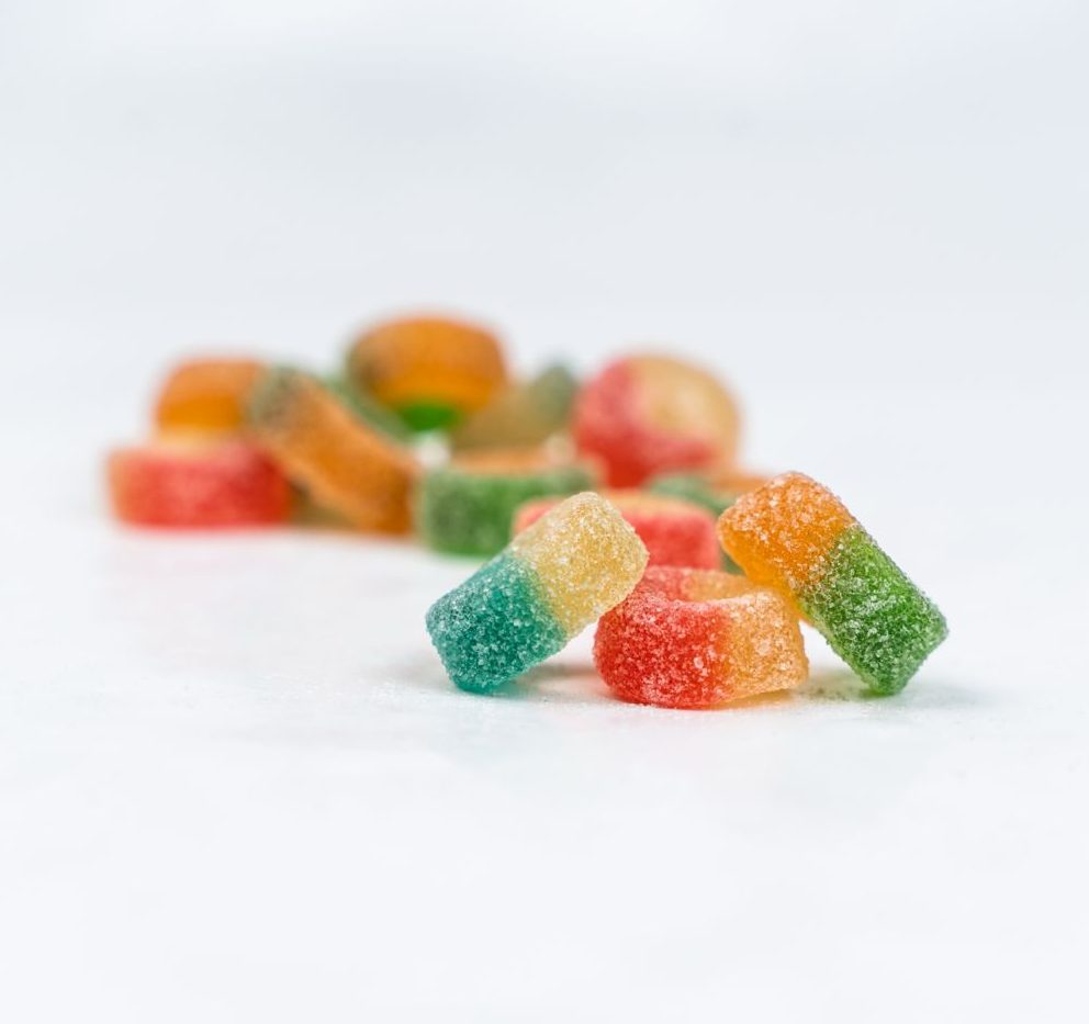 Karışık Meyve Aromalı Şeker Kaplı Yumuşak Şeker (Halka) 500 gr