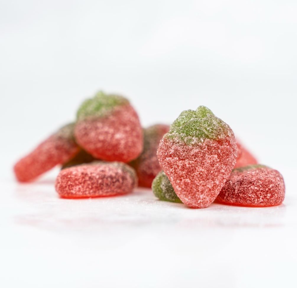 Çilek Aromalı Şeker Kaplı Yumuşak Şeker 500 gr