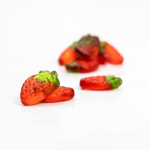 Çilek Aromalı Yumuşak Şeker (Çilek) 500 gr