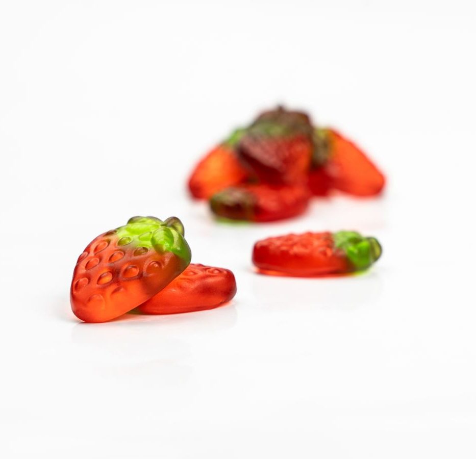 Çilek Aromalı Yumuşak Şeker (Çilek) 500 gr